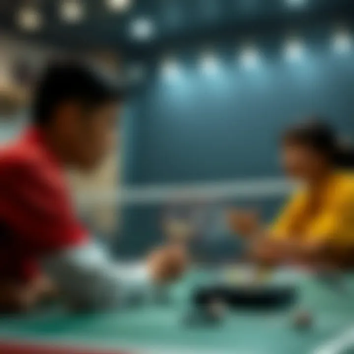 Tactical strategy session for badminton betting enthusiasts