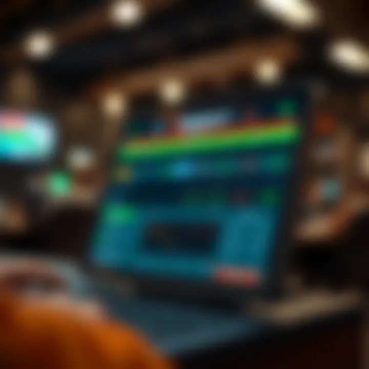 Latest Betting Trends and Insights A digital device displaying betting trends and tips