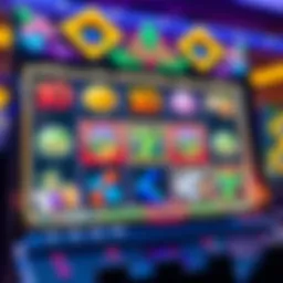 A captivating online slot game interface showcasing vibrant graphics and engaging themes