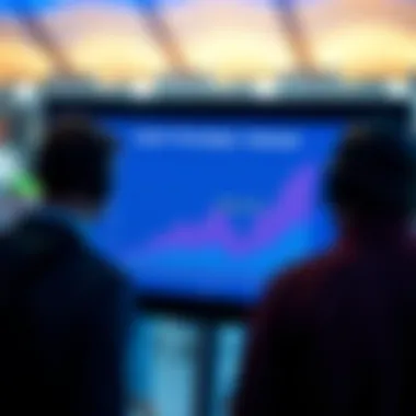 Graph showing the impact of technology in betting