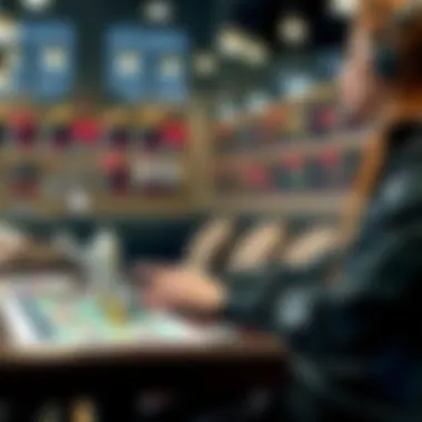 User engaging with betting strategies on a digital device