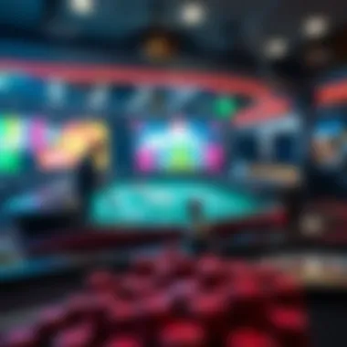 Visual representation of risks in betting