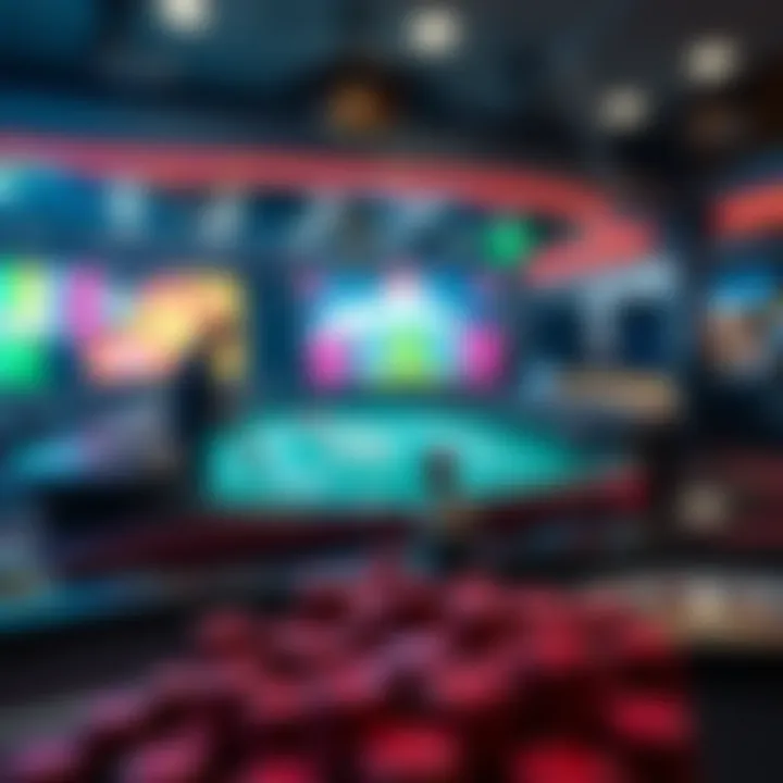 Visual representation of risks in betting