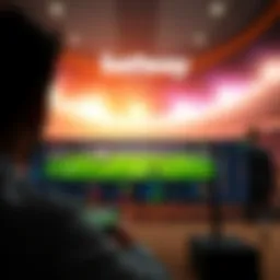 Overview of Betway's interface showcasing user-friendly navigation