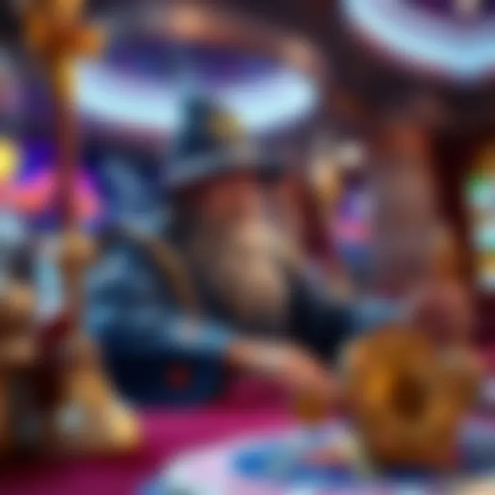 Analysis of betting strategies in Blue Wizard slot