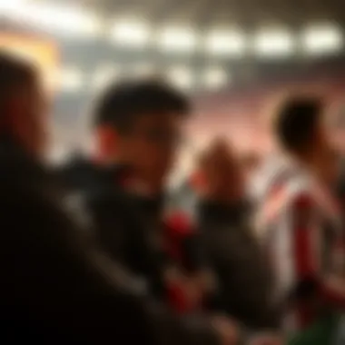 The Passionate Rivalry Between Bournemouth and Luton Town Fans of Bournemouth and Luton Town engaging in a heated rivalry