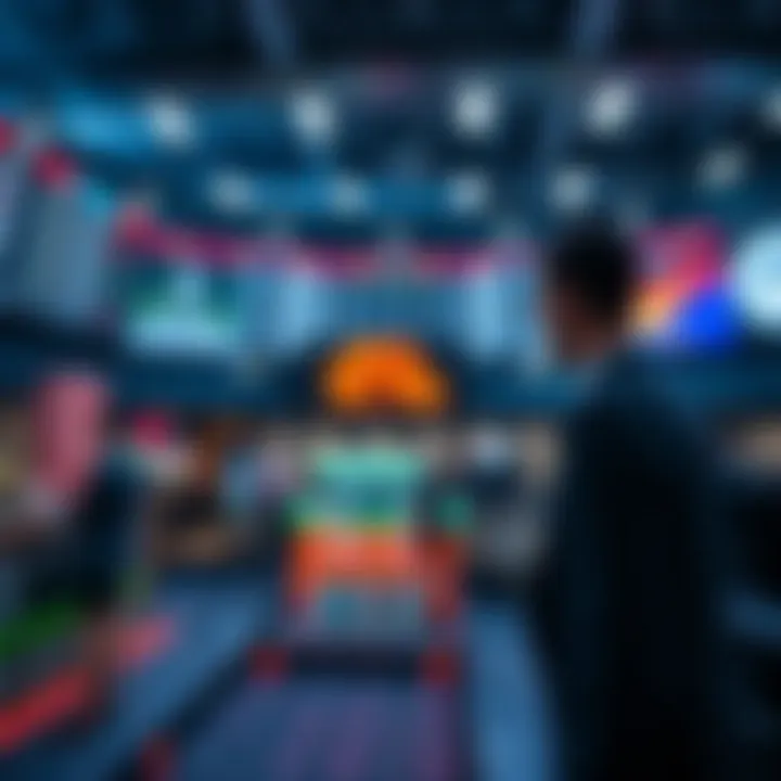 A digital representation of online betting platforms