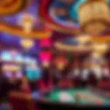 Luxurious casino interior highlighting opulence and excitement