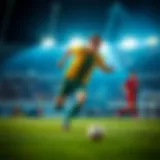 Star player showcasing skill on the field