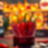 Vibrant symbols of Chilli Heat Slot