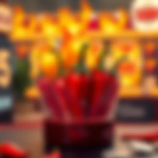 Vibrant symbols of Chilli Heat Slot