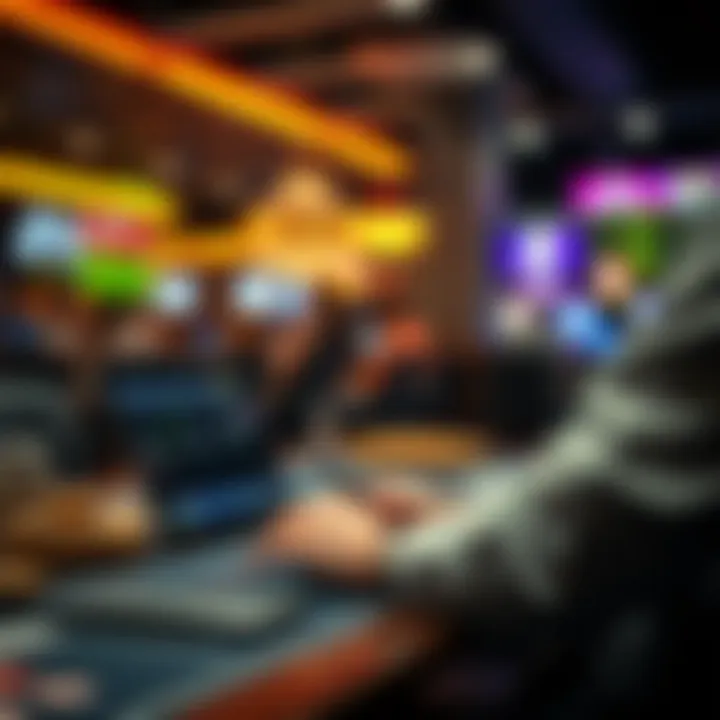 An illustration of secure online transactions in gambling