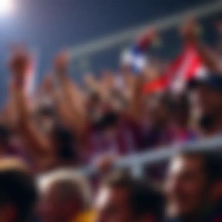 The Passionate Celebration of Saprissa's Fans Saprissa fans celebrating a victory