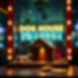 Visual representation of Dog House Slot mechanics
