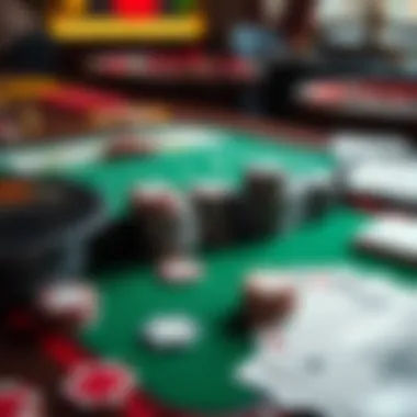 Diverse selection of card games available