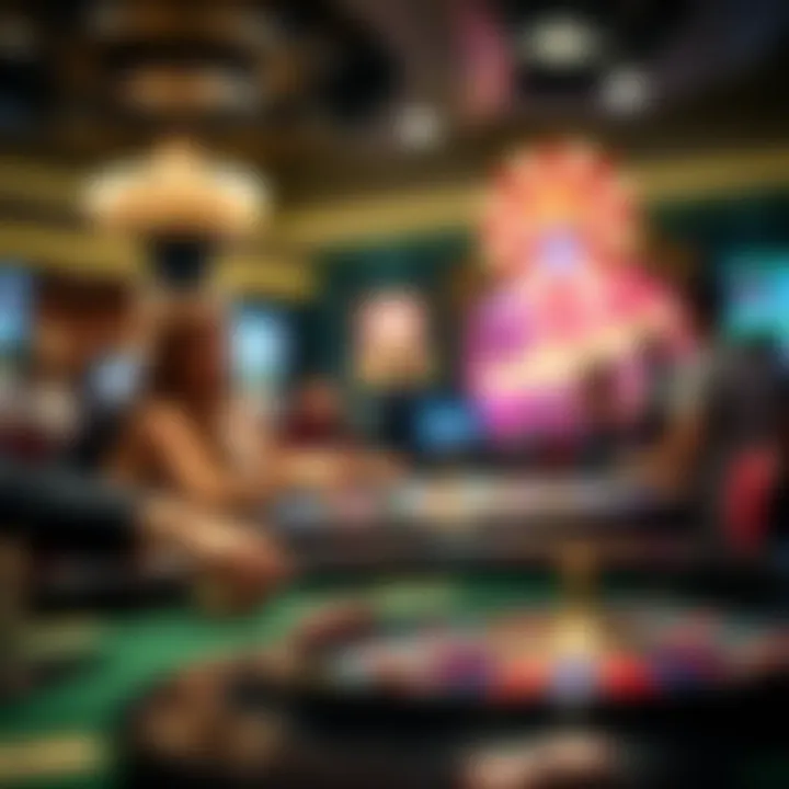 Exciting online casino gameplay