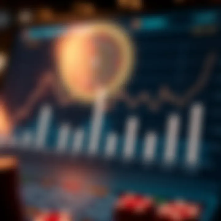 User Experience Metrics An analytical graph depicting user experience metrics in online casinos