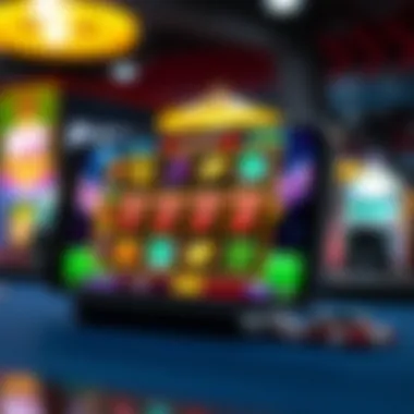 Modern digital slot game interface displayed on a smartphone