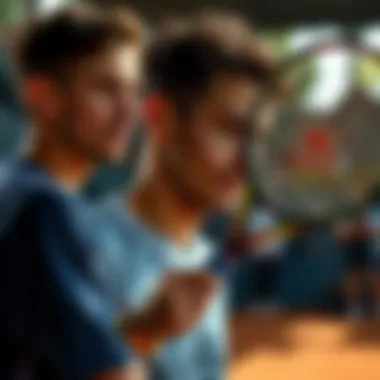 Analysis of top tennis players competing in the French Open