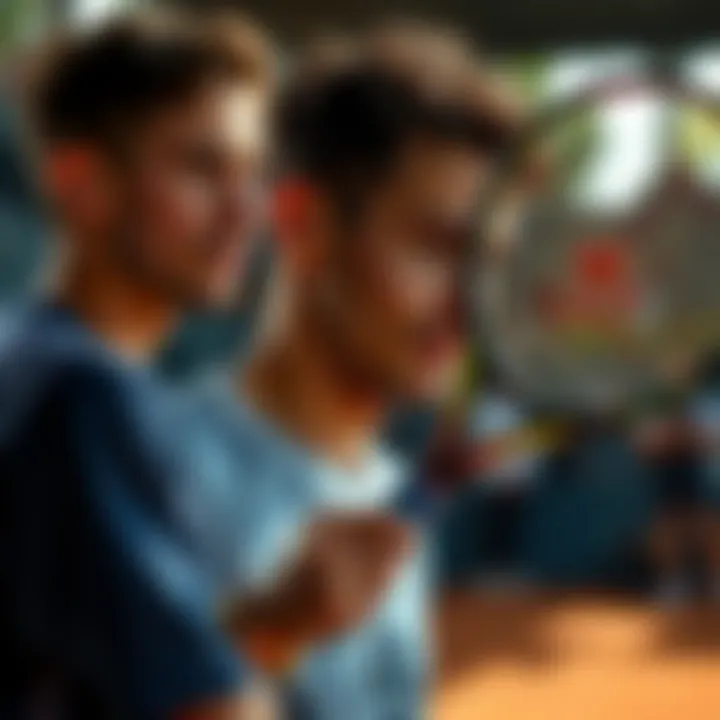 Analysis of top tennis players competing in the French Open