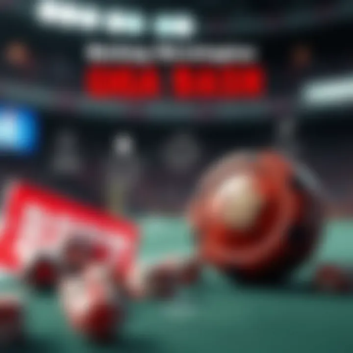 Infographic showcasing various betting strategies linked to Giga Bash