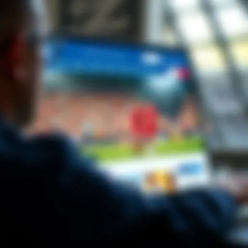 Analysis of international football website features