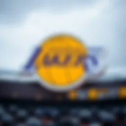LA Lakers logo representing the team's identity