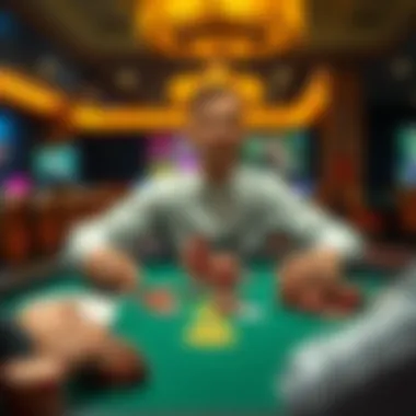 A visual representation of recent trends in online gambling.