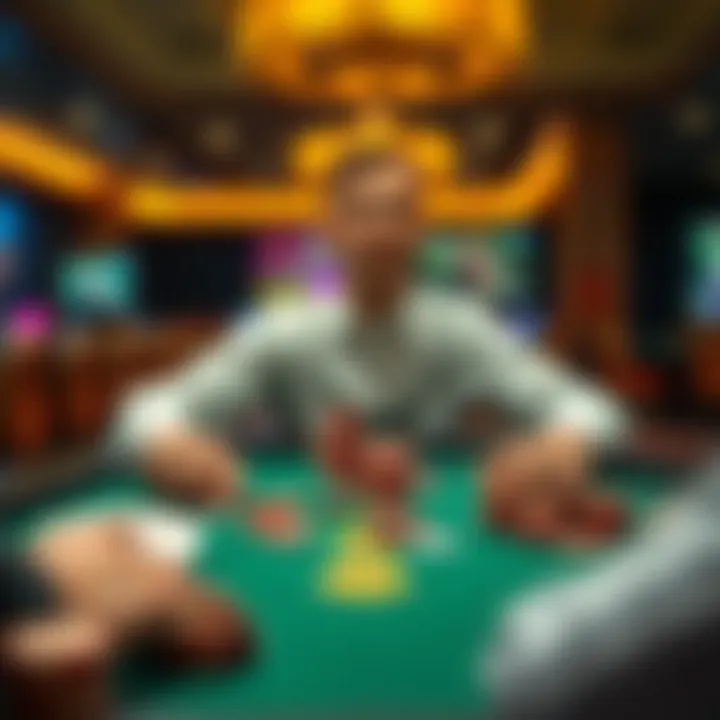 A visual representation of recent trends in online gambling.