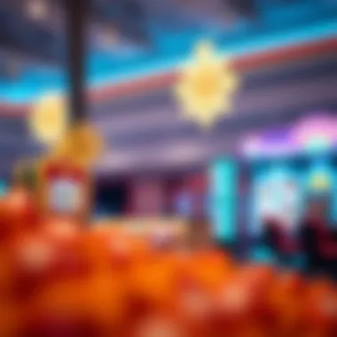 A creative visualization of the latest trends and strategies in online slots