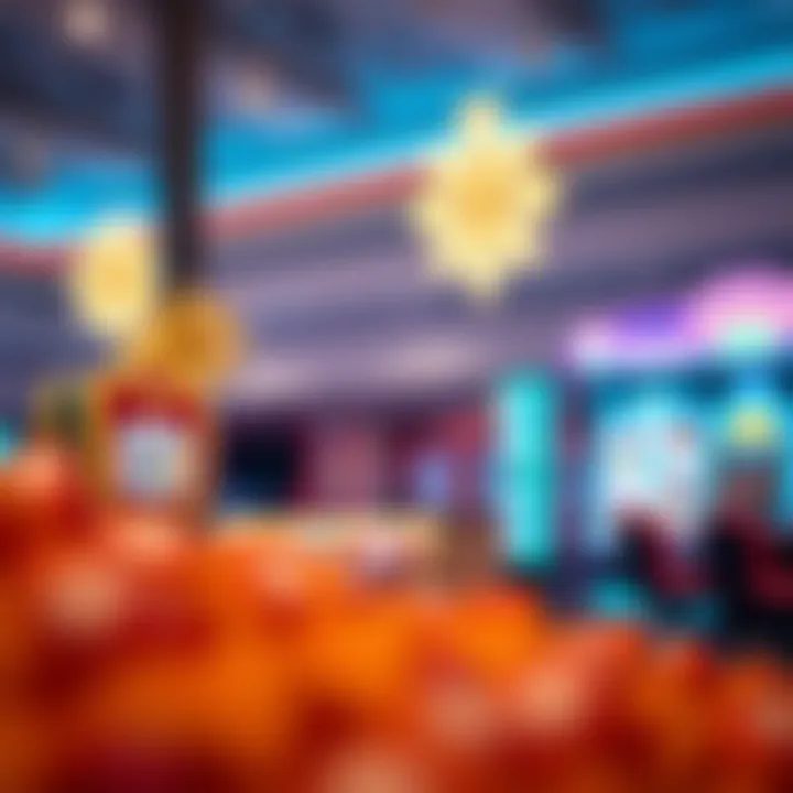 A creative visualization of the latest trends and strategies in online slots