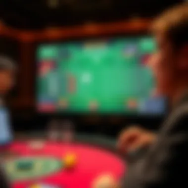 User-friendly interface of a live baccarat site