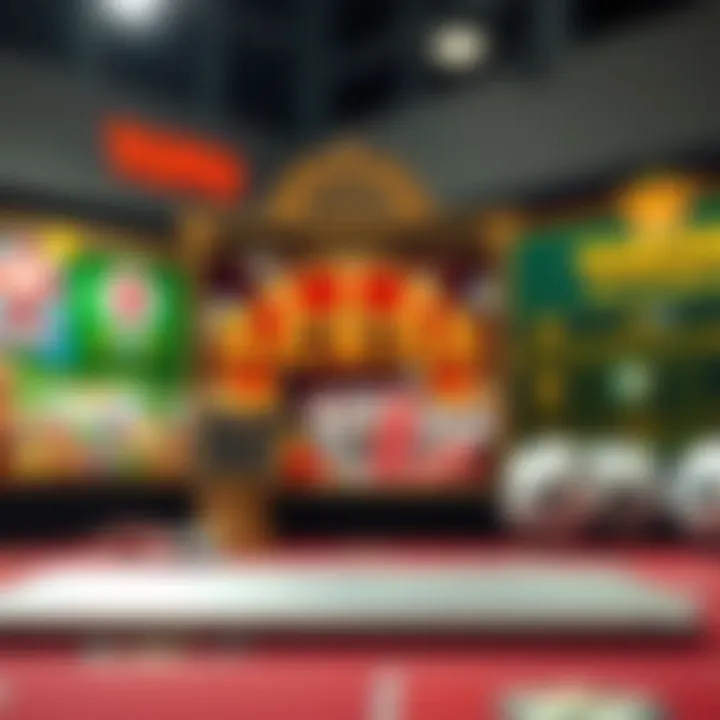 Variety of games available on a Toto platform