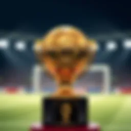 Ballon d'Or trophy displayed prominently