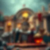 An immersive representation of the Olympus slot theme featuring mythological elements.