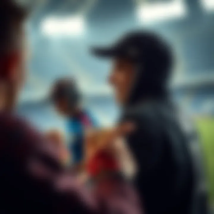 Illustration of sports events analysis