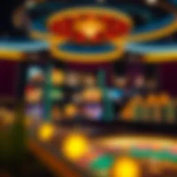 An elegant online casino interface showcasing various games
