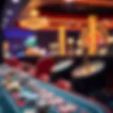 Intriguing overview of online casino games featuring vibrant visuals