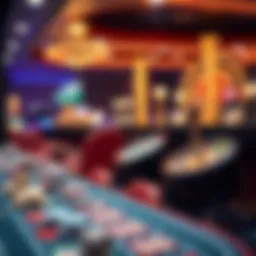 Intriguing overview of online casino games featuring vibrant visuals