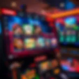 An overview of an online casino interface showcasing various game options