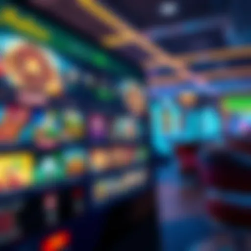 A captivating online casino interface showcasing various games