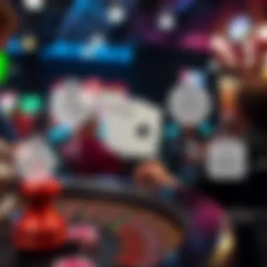 Responsible gaming practices illustrated with informative graphics