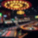 A visual timeline of the history of online casinos showcasing their evolution