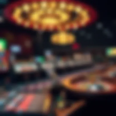 Evolution of Online Casinos A visual timeline of the history of online casinos showcasing their evolution