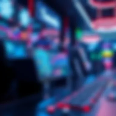 Technology Behind Online Casinos An illustration depicting the technology behind online gaming platforms