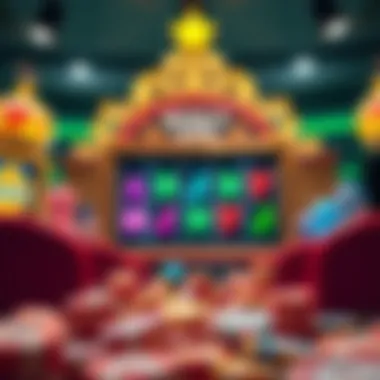 Visual depiction of various bonus systems in online slots