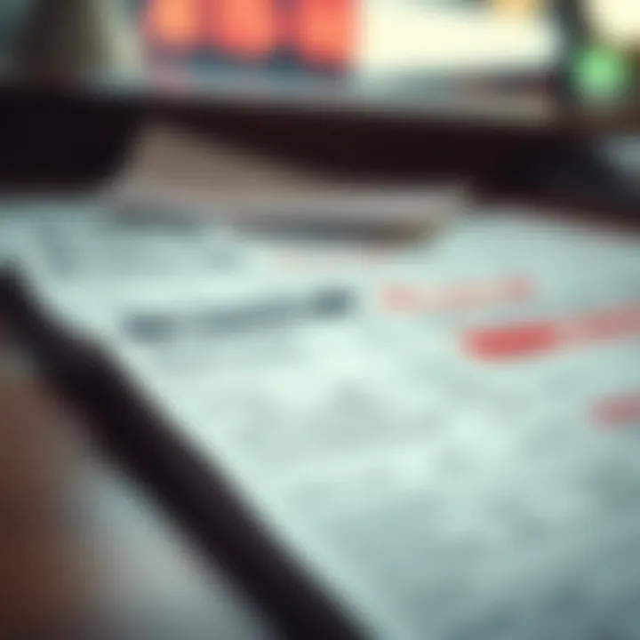 A close-up of betting slips and odds from a racing club