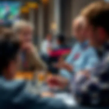 A strategic discussion among enthusiasts about racing strategies