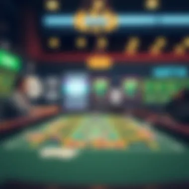 Responsible betting practices visualized through safe gaming symbols