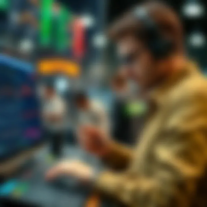 User engaging with a betting platform safely and responsibly